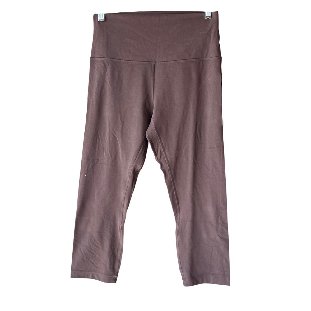 Lululemon Align High Rise Crop 21" Leggings Brown Size 8 New With Tag